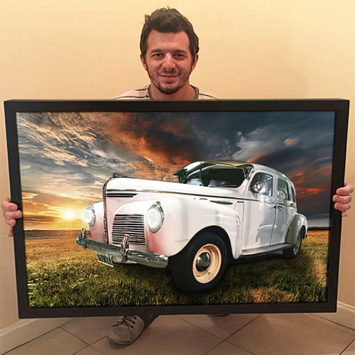 32 Auto Antiguo blanco B
